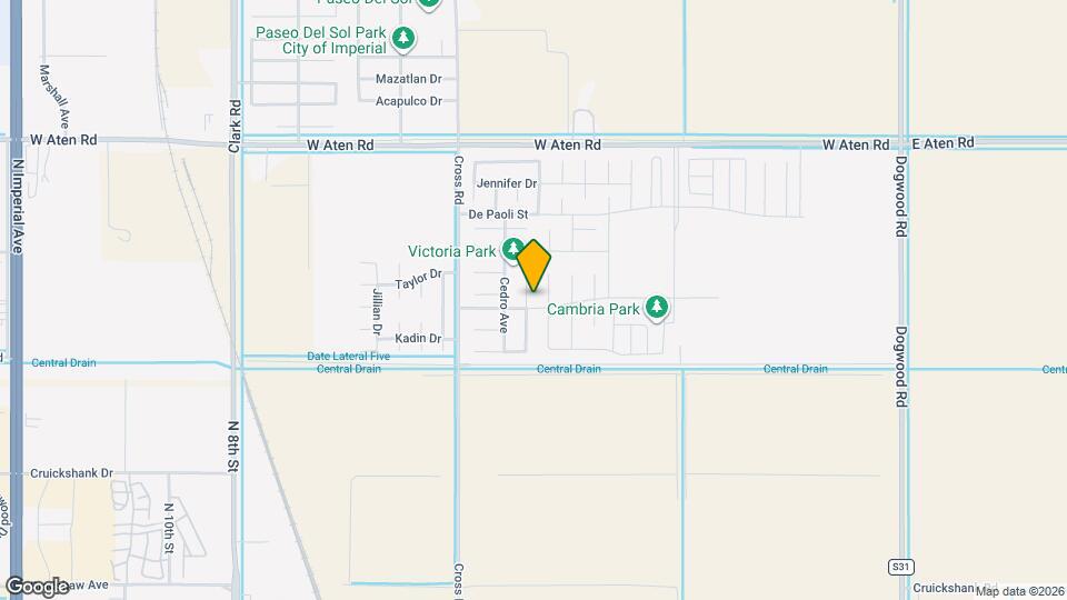 2324 Montecito Ave Mapa y Detalles de la Ubicación