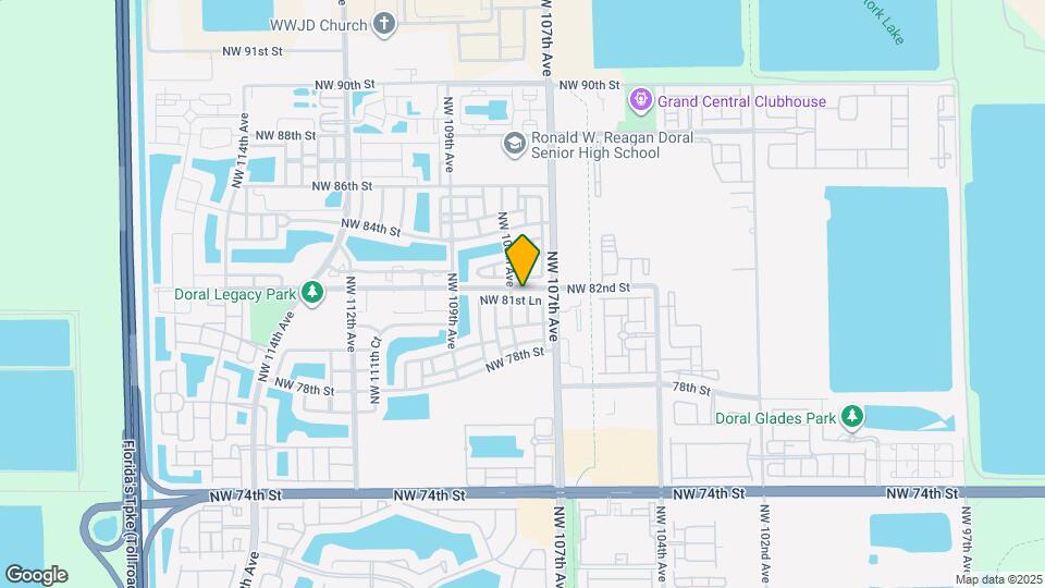 10775 NW 81st Ln Map and Location Details