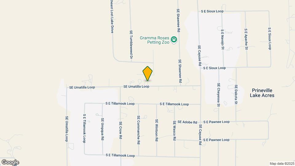 3491 SE Umatilla Loop Map and Location Details