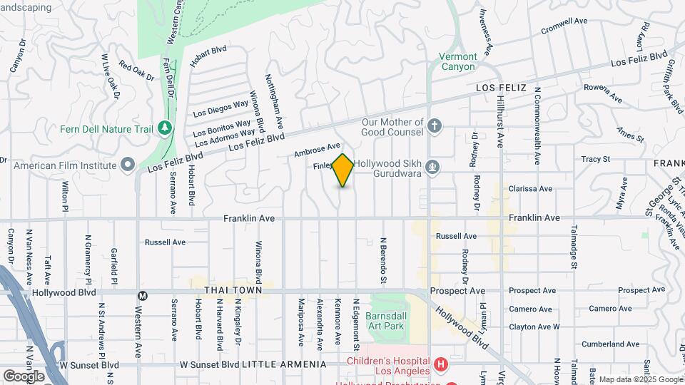 1944-1950 Kenmore Ave Map and Location Details