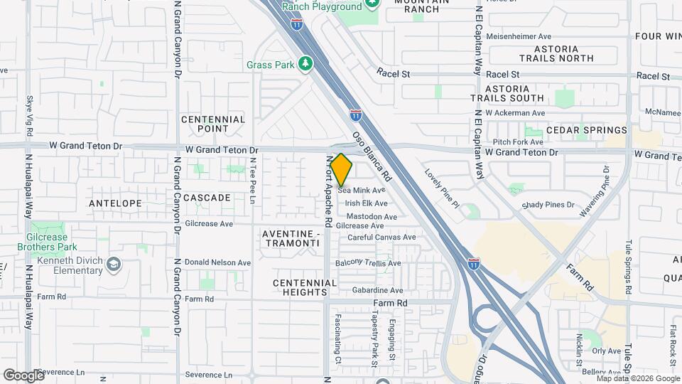 9167 Sea Mink Ave Map and Location Details