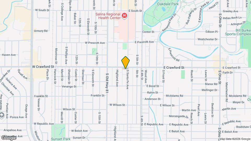 708 S Santa Fe Ave, Unit 708 S. Santa Fe Map and Location Details