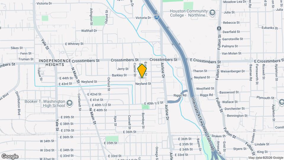 4210 Delhi St Map and Location Details