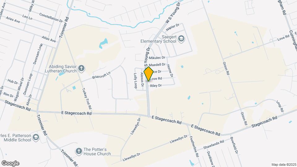 2201 Riley Dr Map and Location Details