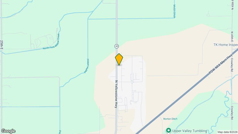 6227 N Silver Fox Rd Map and Location Details