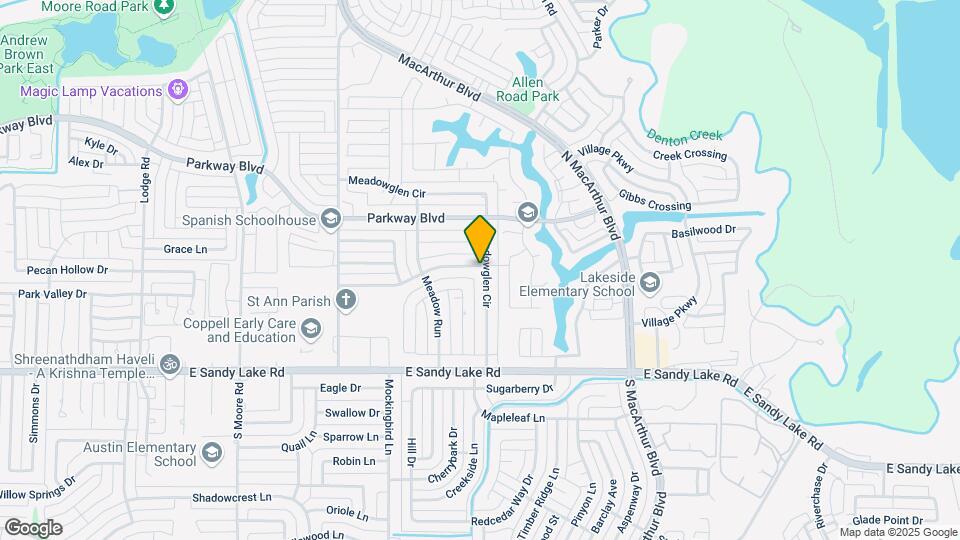 163 Meadowglen Cir Map and Location Details