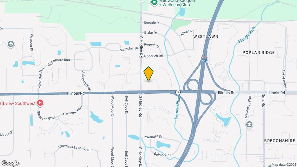 7021 Omaha Ct Map and Location Details