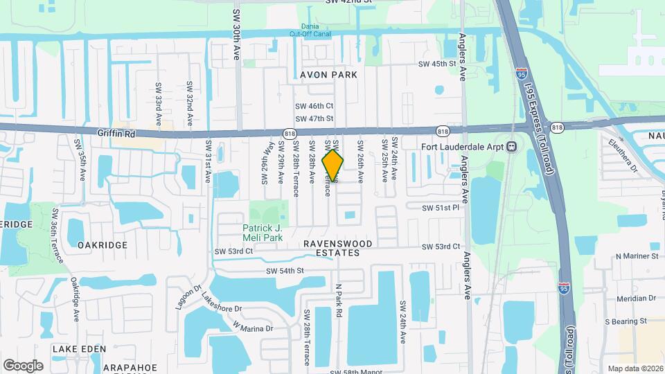 5063 SW 27th Ave Mapa y Detalles de la Ubicación