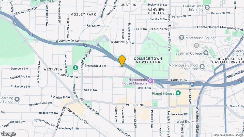 1156 Greenwich St SW Map and Location Details