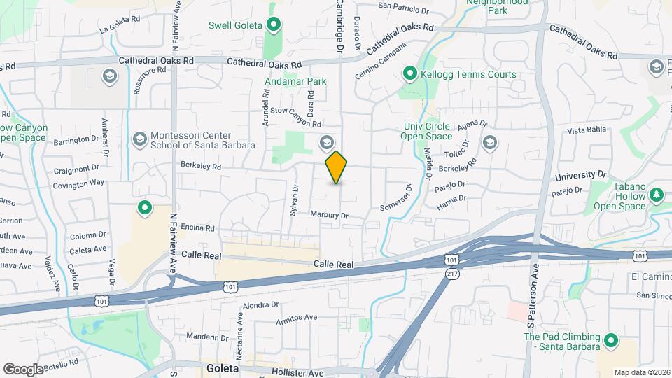 341 Cambridge Dr, Unit B Map and Location Details