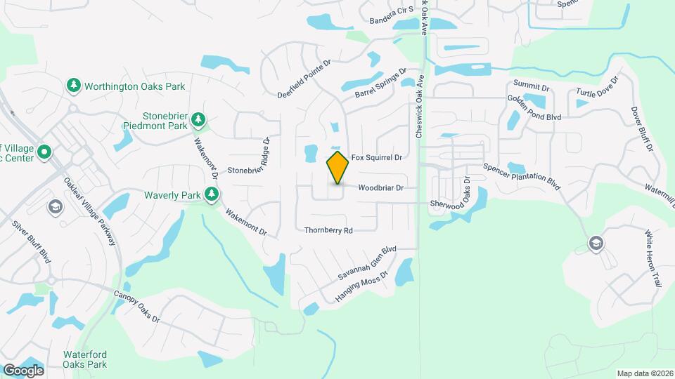 530 Fallen Timbers Dr Mapa y Detalles de la Ubicación