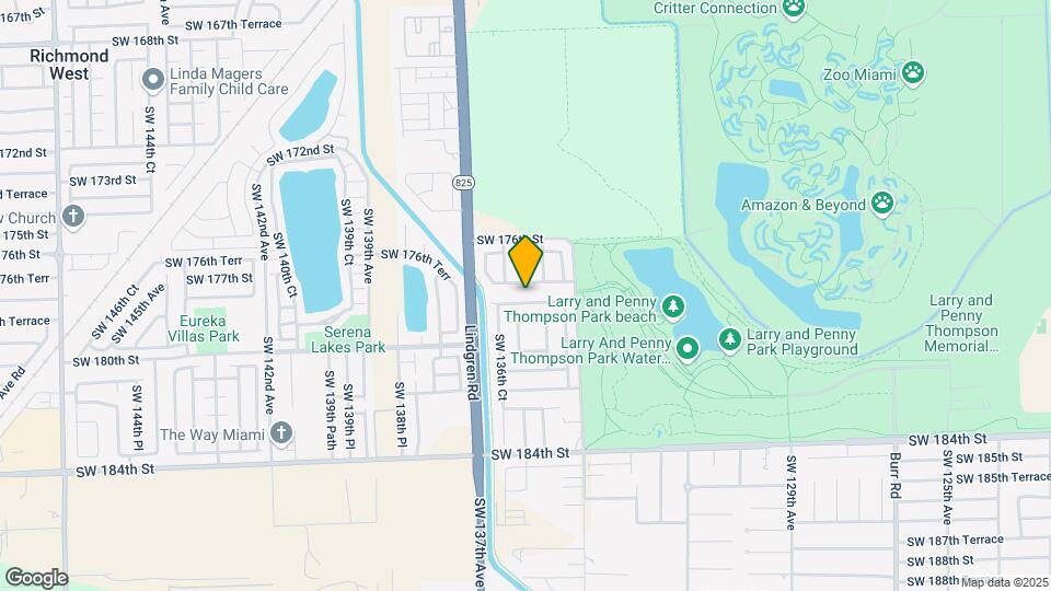 13551 SW 178th St Map and Location Details