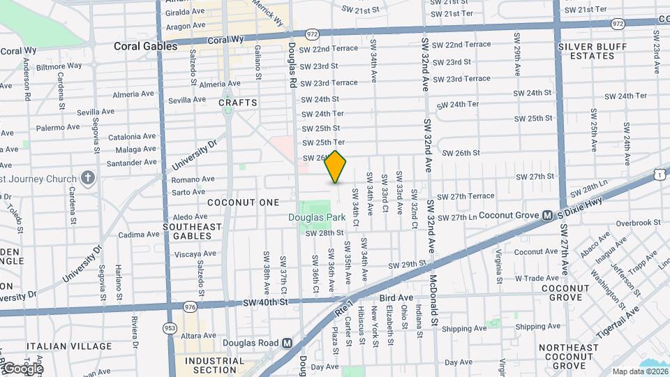 2724 SW 36th Ave, Unit D Mapa y Detalles de la Ubicación