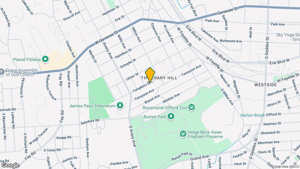 541 Tompkins St Map and Location Details