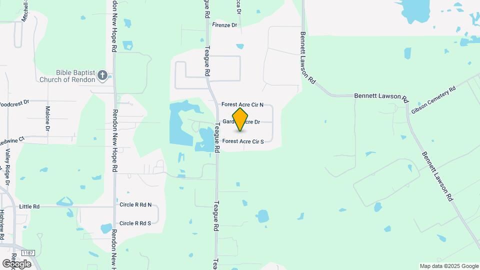 6227 Forest Acre Cir S Map and Location Details