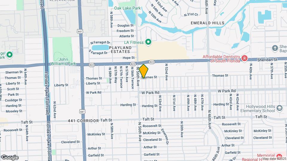 2210 N 55th Ave Map and Location Details