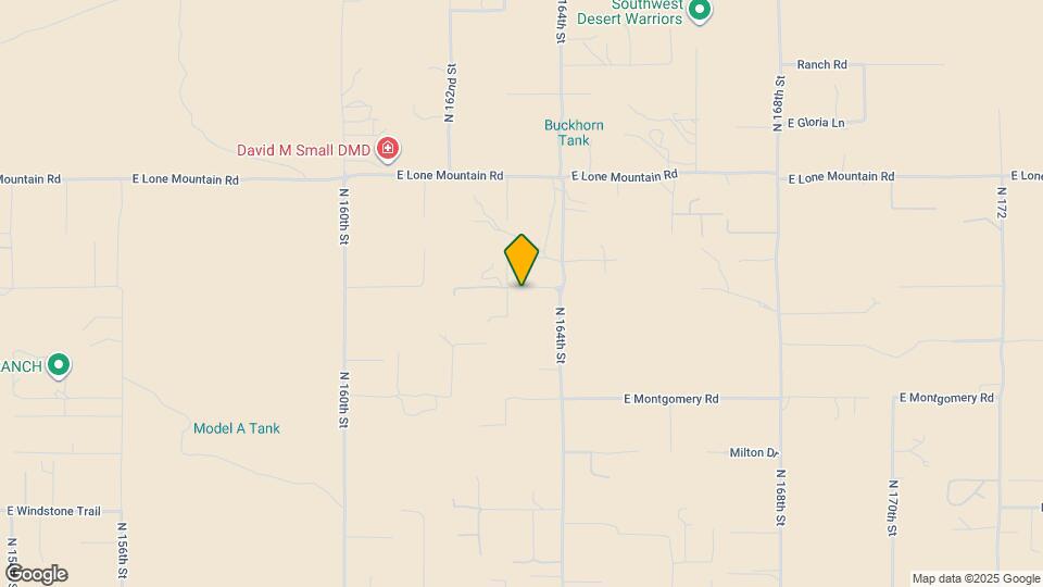 16303 E Wildcat Dr Map and Location Details