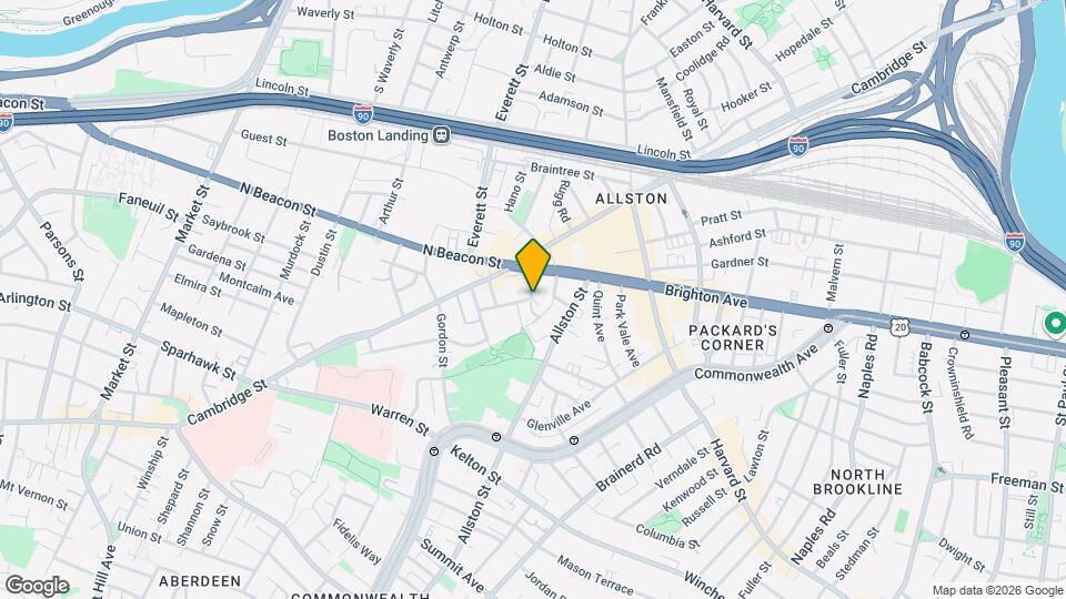 16 Armington St Map and Location Details