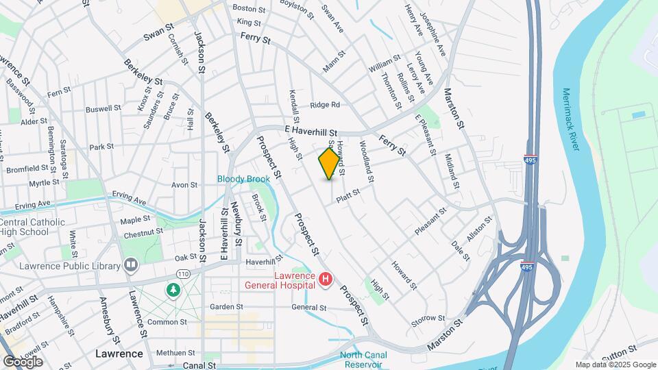 16 Sargent St, Unit 1 Map and Location Details