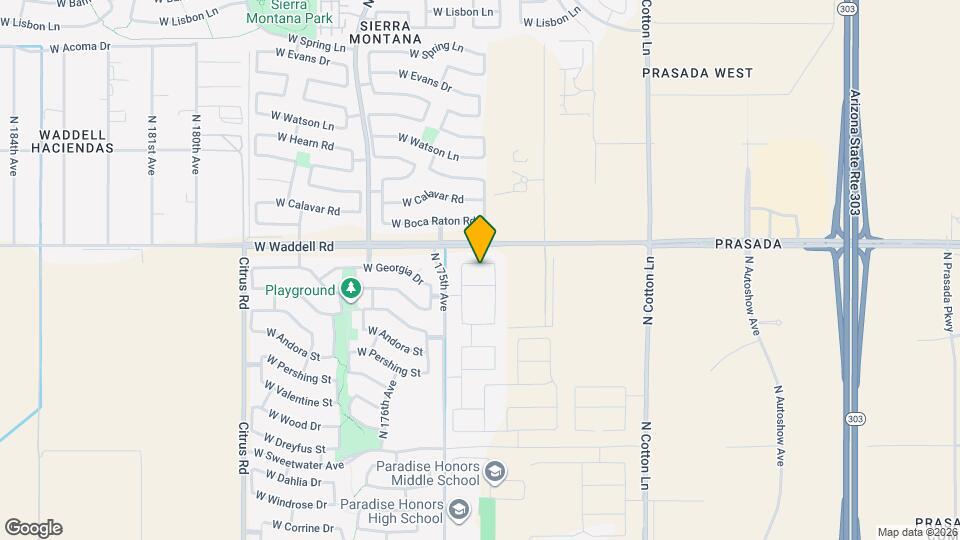 17435 W Georgia Dr Map and Location Details