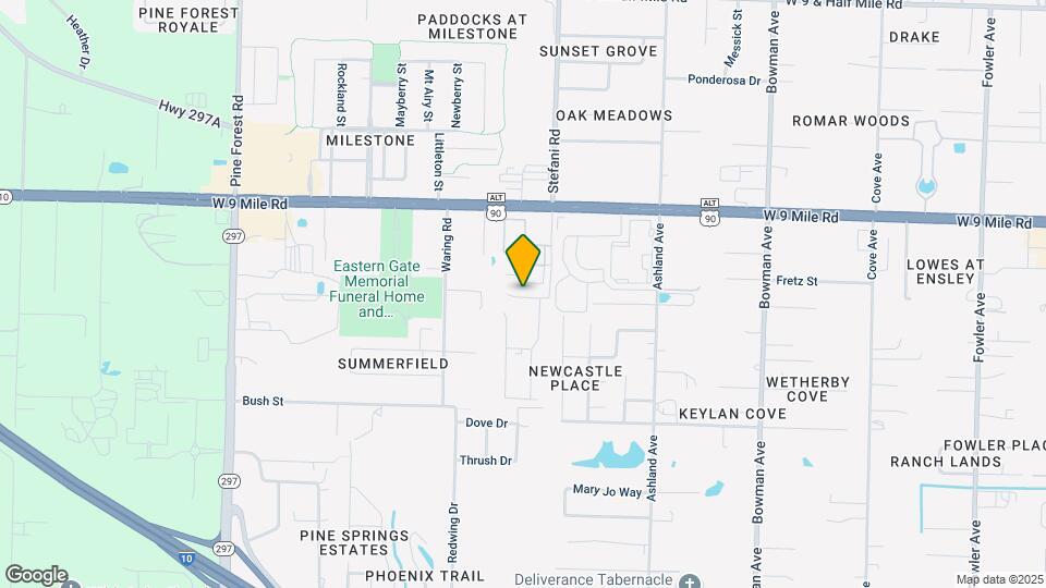 1526 Farragut Way Map and Location Details
