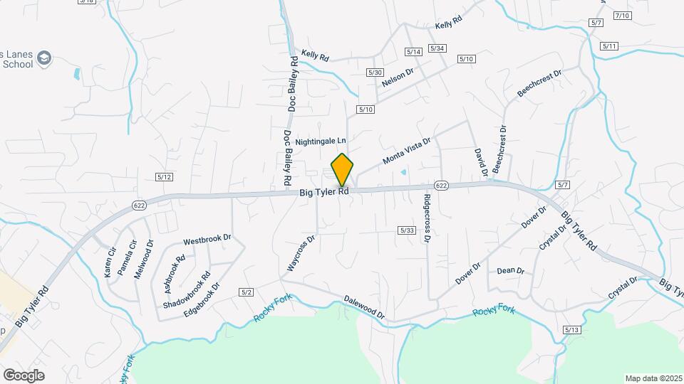 5279 Big Tyler Rd Mapa y Detalles de la Ubicación