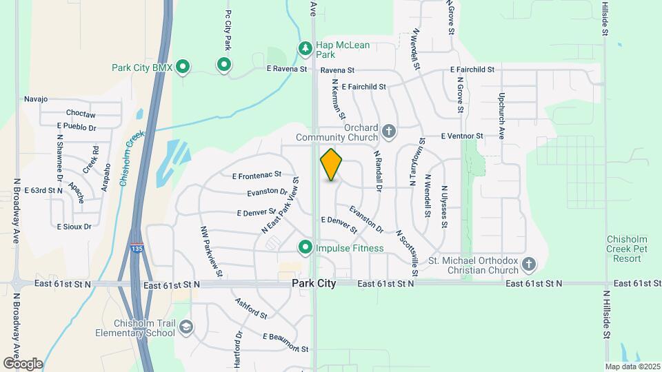 6453 Kerman Dr Map and Location Details