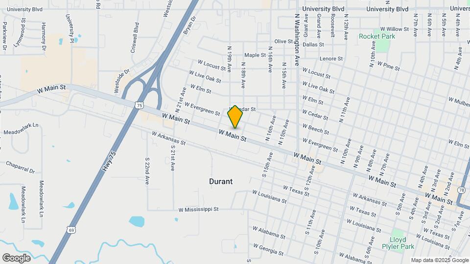 1816 W Main St Map and Location Details