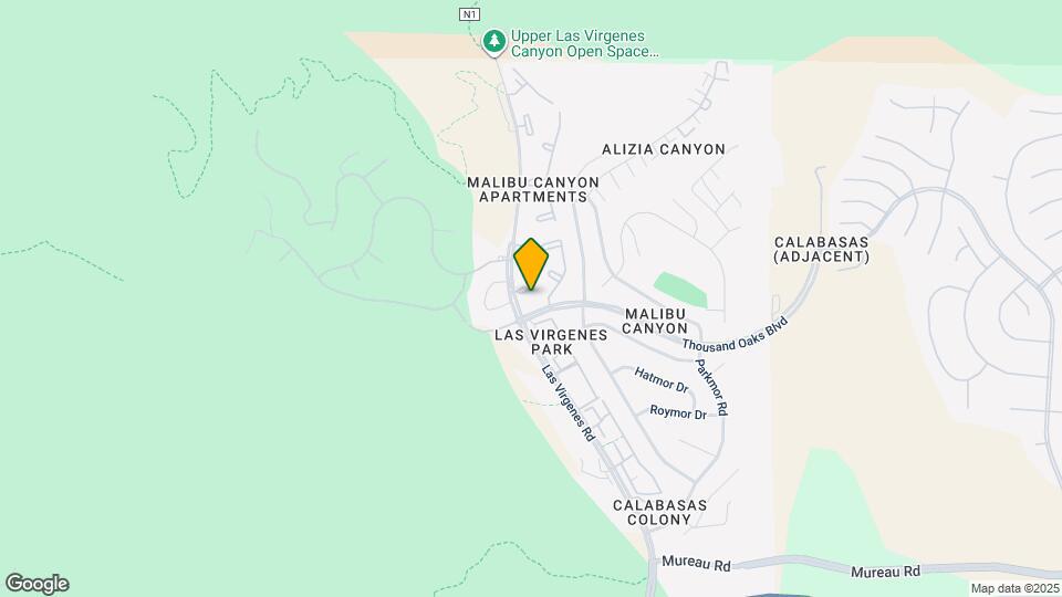 5736 Las Virgenes Rd Map and Location Details