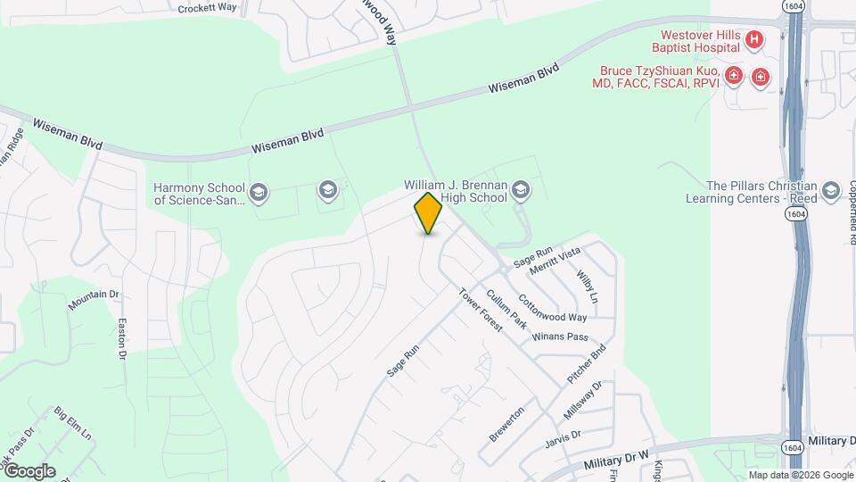 12006 Pitcher Rd Map and Location Details