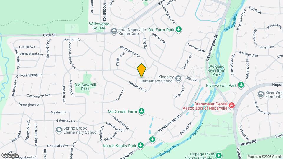 2231 Wentworth Ct Map and Location Details