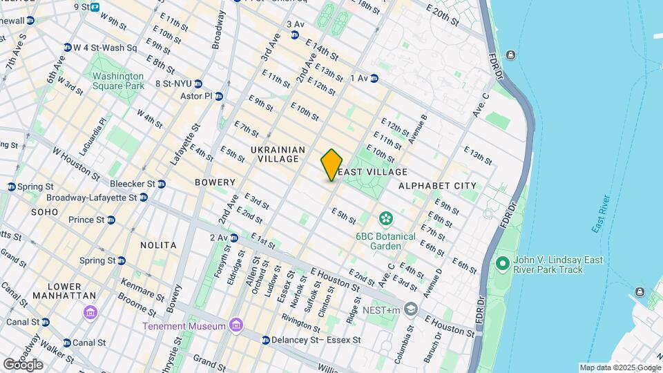 99 Avenue A Mapa y Detalles de la Ubicación