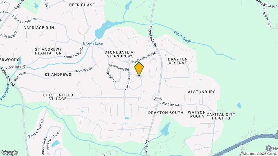 3624 Willow Stone Ln Mapa y Detalles de la Ubicación