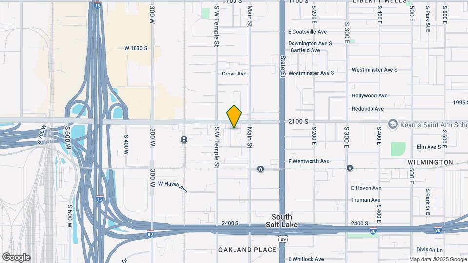 2119 S Richards St Map and Location Details