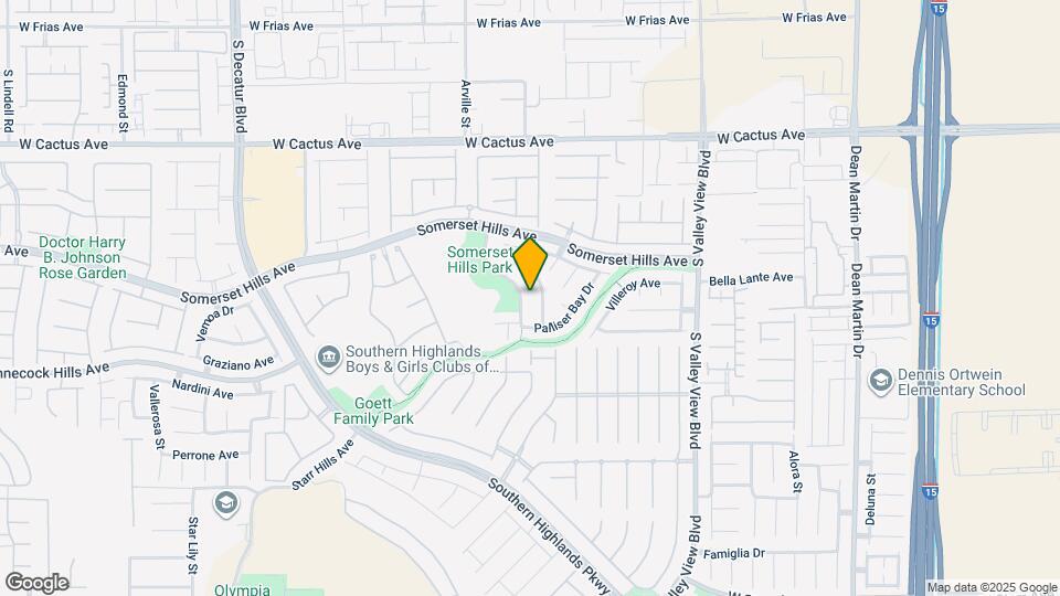 10780 Valencia Hills St Map and Location Details