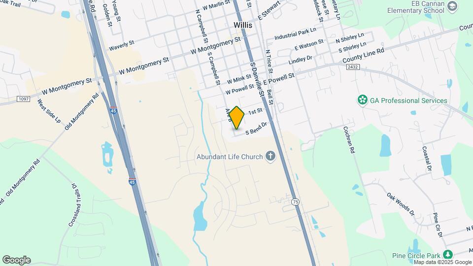 154 S Bend Ct Map and Location Details