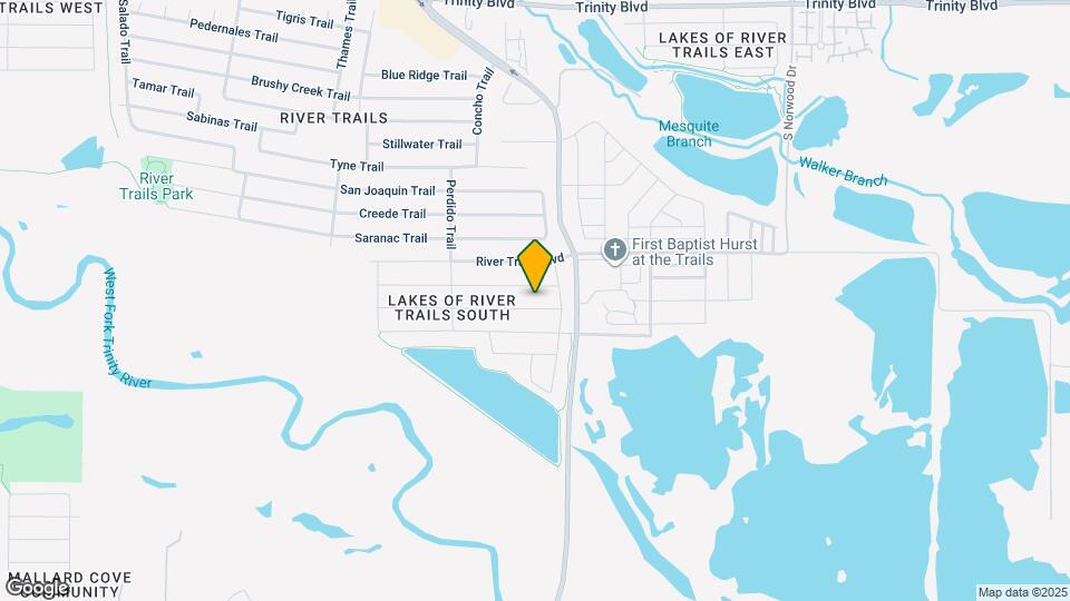 9133 Winding River Dr Map and Location Details