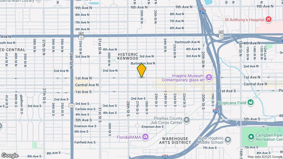 2638 1st Ave N Mapa y Detalles de la Ubicación