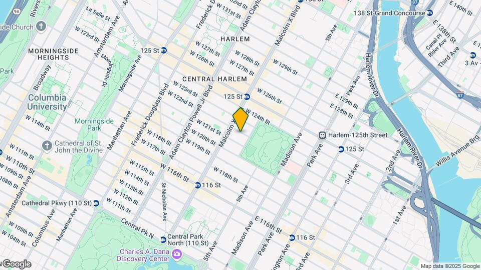 8 W 122nd St Map and Location Details
