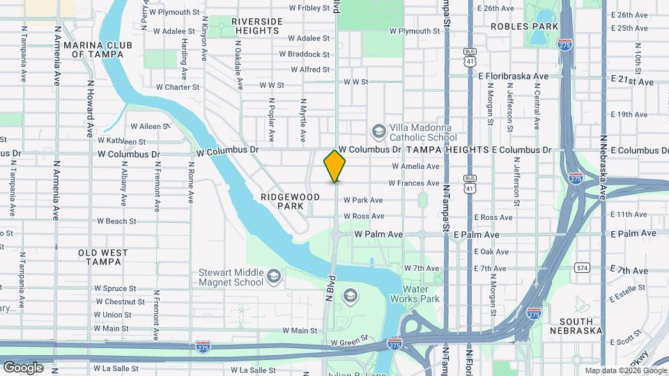 2308 N Blvd Map and Location Details