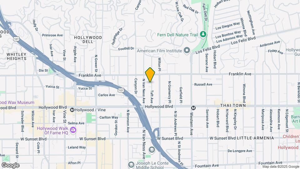 1821 Taft Ave Map and Location Details