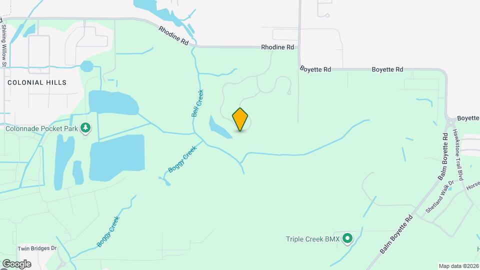 12329 Creek Edge Dr Map and Location Details