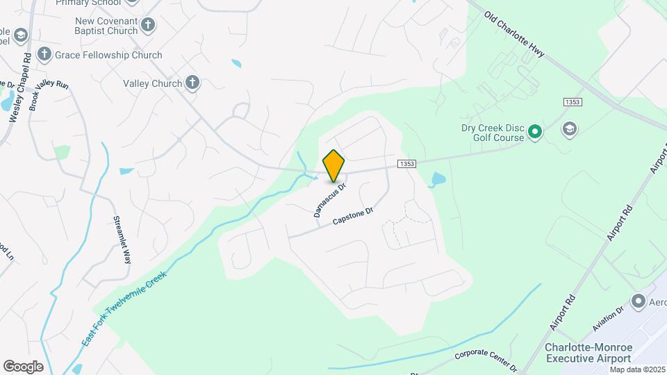 2415 Damascus Dr Map and Location Details