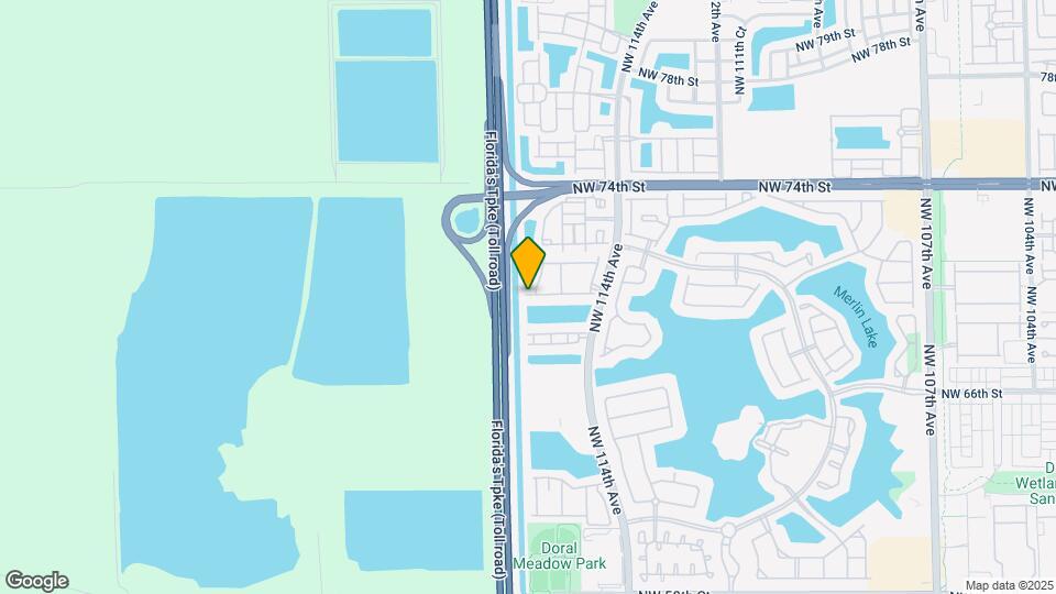 11662 NW 69th Terrace Map and Location Details