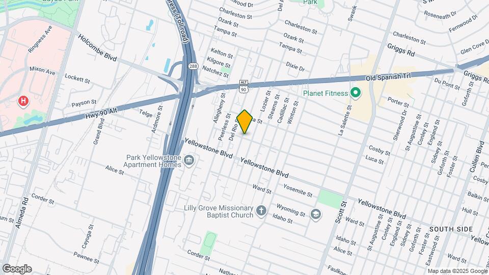 3415 Daphne St Map and Location Details