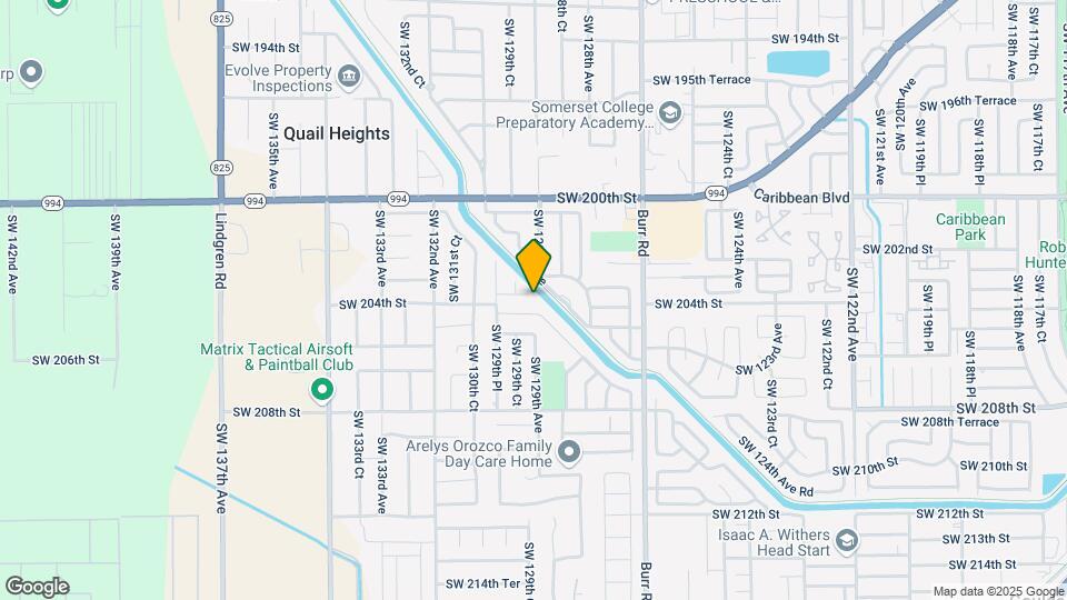12900 SW 203rd Ln Map and Location Details