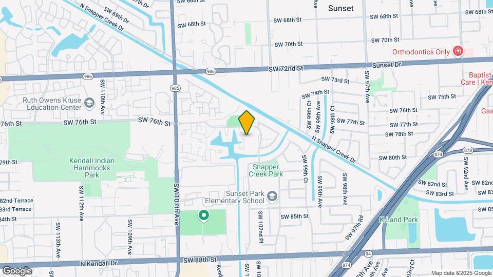 7741 SW 103rd Pl Map and Location Details