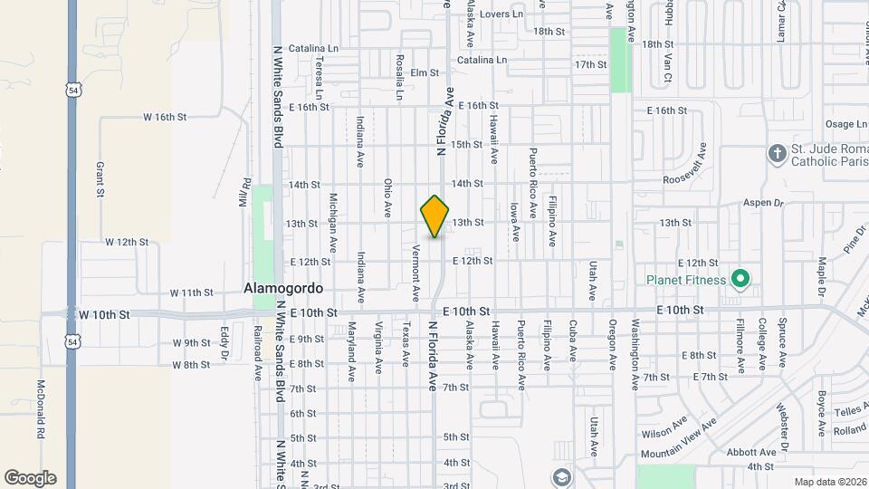 1209 N Florida Ave Map and Location Details