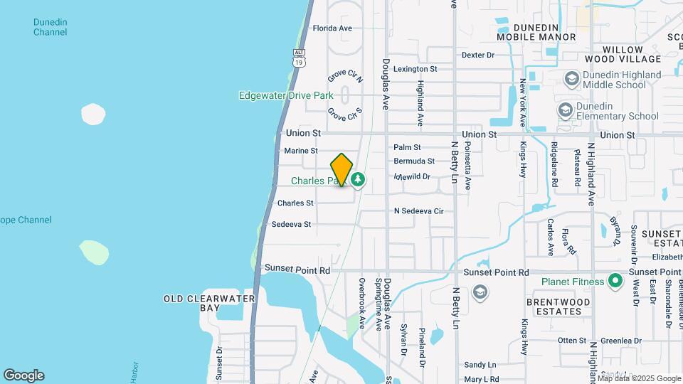 1137 Granada St Map and Location Details