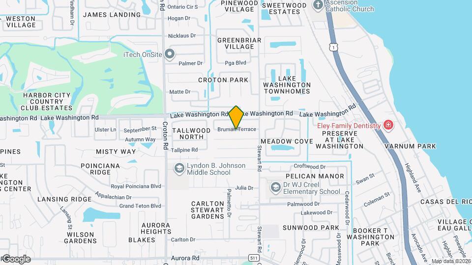 1723 Bruman Terrace Mapa y Detalles de la Ubicación